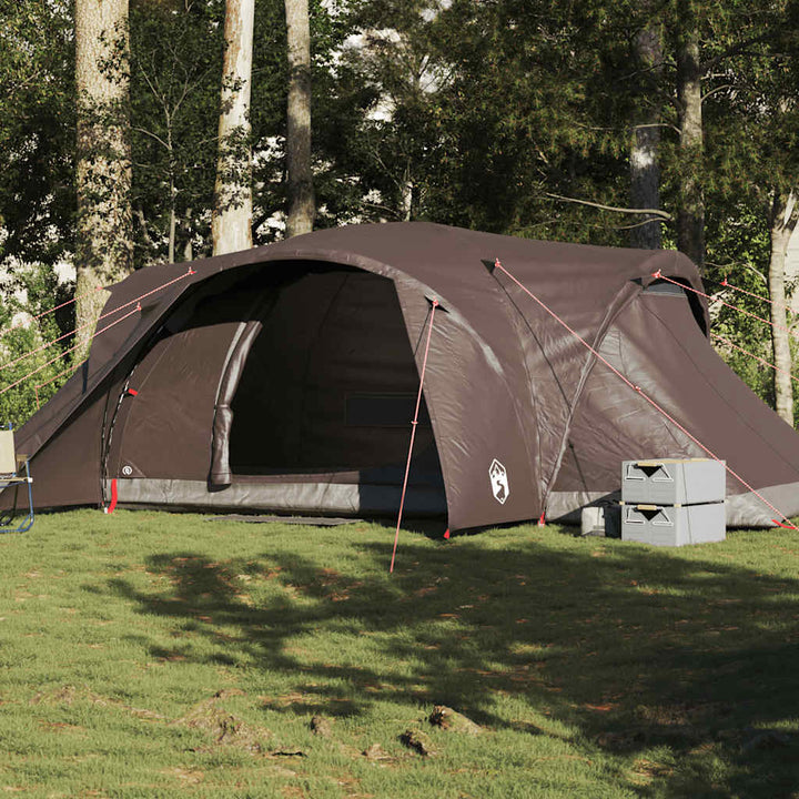 Cort De Camping Cupolă Pentru 6 Persoane, , Impermeabil