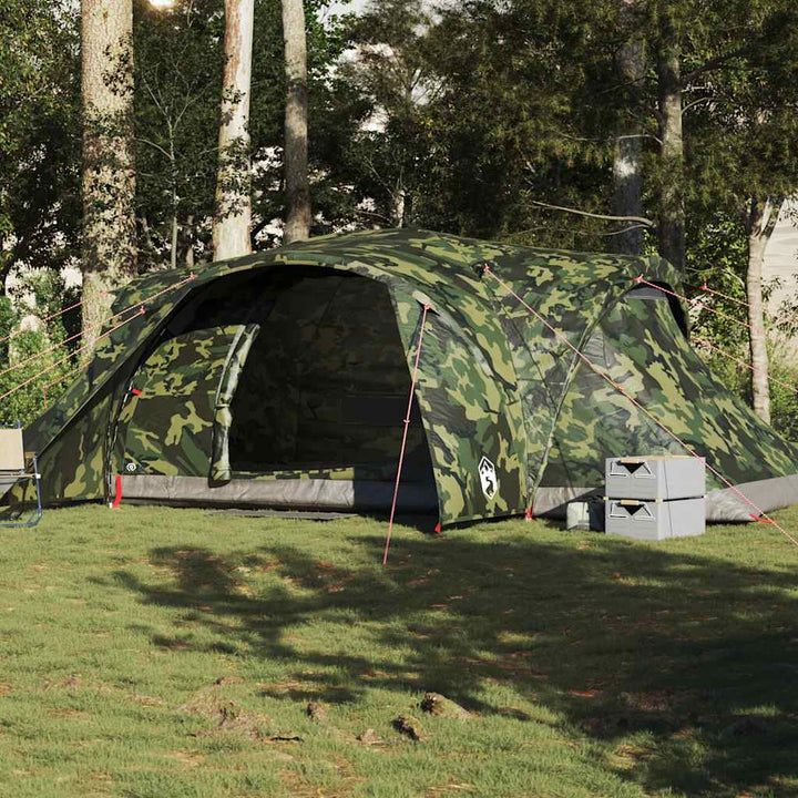 Cort De Camping Cupolă Pentru 6 Persoane, , Impermeabil