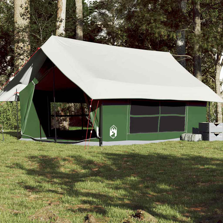 Cort De Camping Pentru 5 Persoane, Gri/Portocaliu, Impermeabil