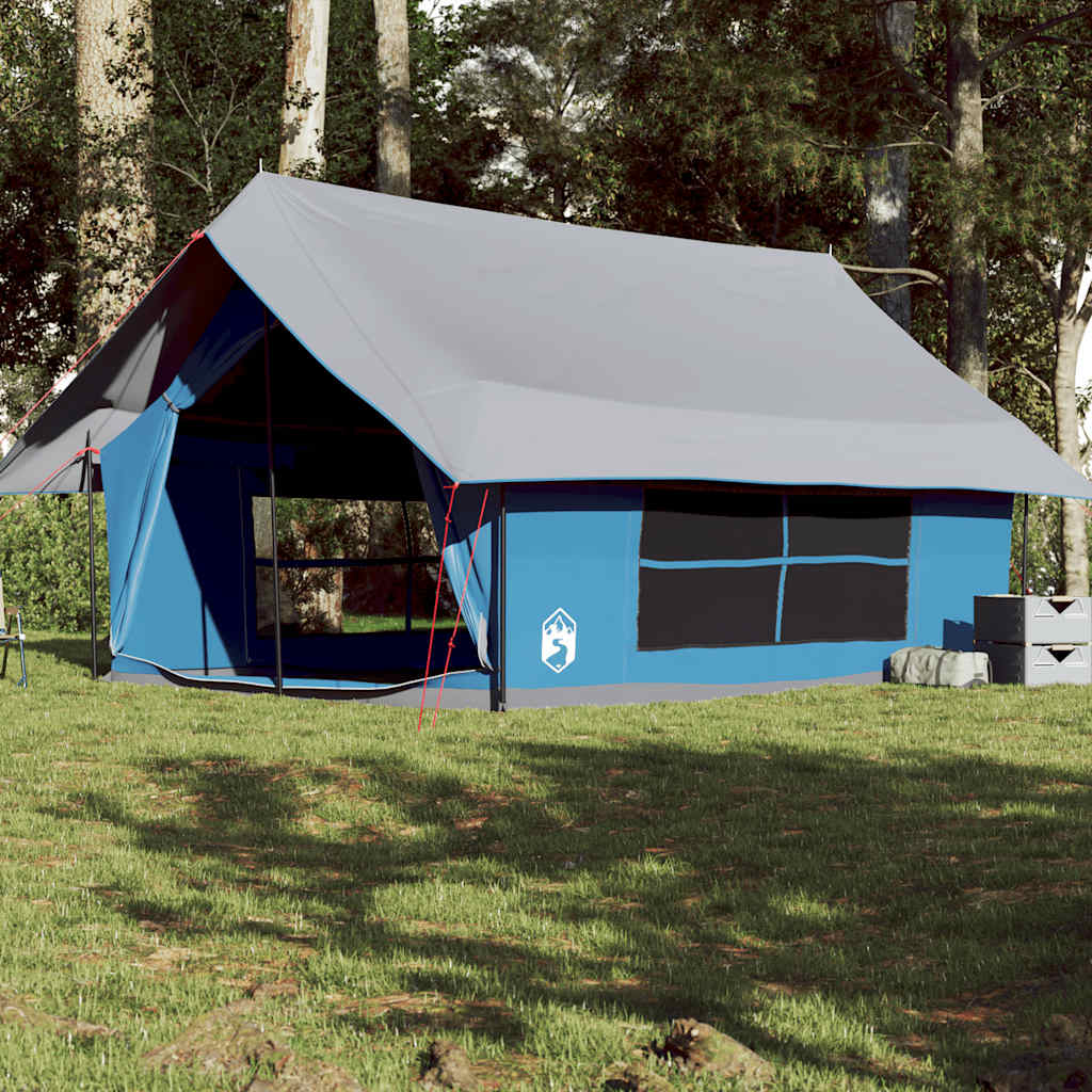Cort De Camping Pentru 5 Persoane, Gri/Portocaliu, Impermeabil