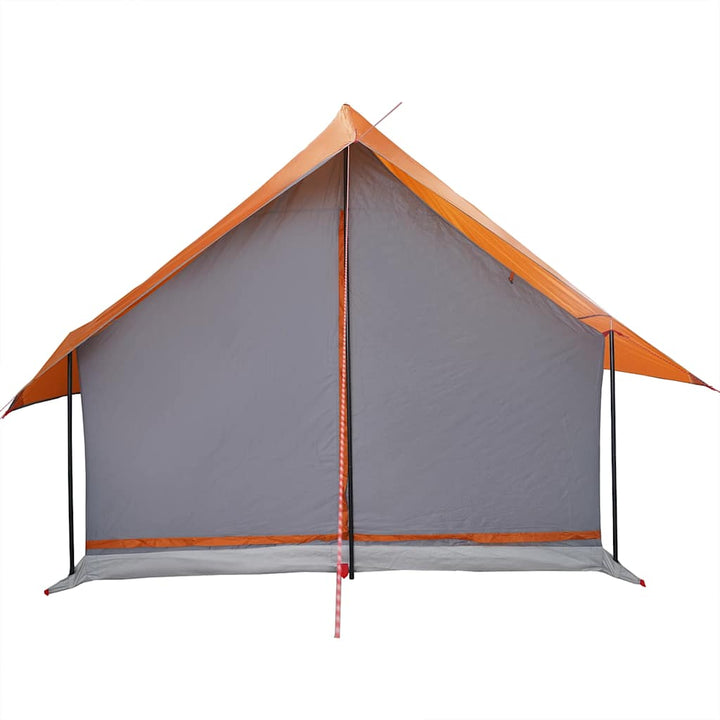 Cort De Camping Pentru 5 Persoane, Gri/Portocaliu, Impermeabil