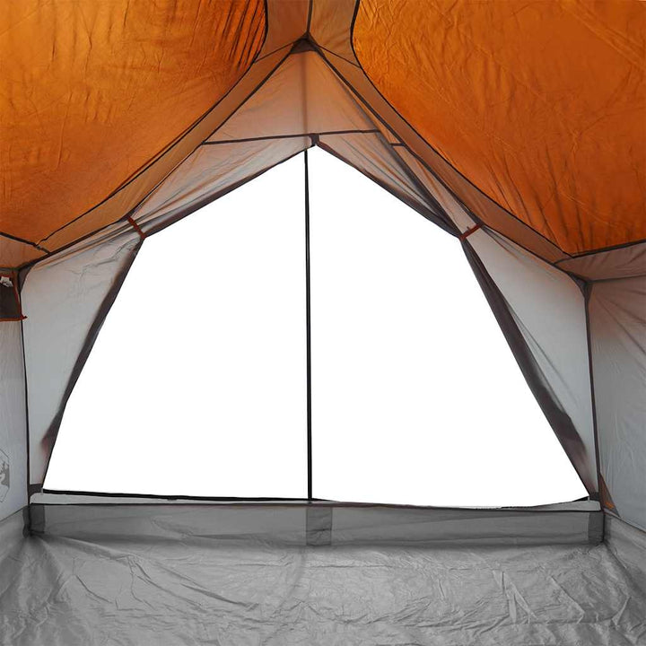 Cort De Camping Pentru 5 Persoane, Gri/Portocaliu, Impermeabil
