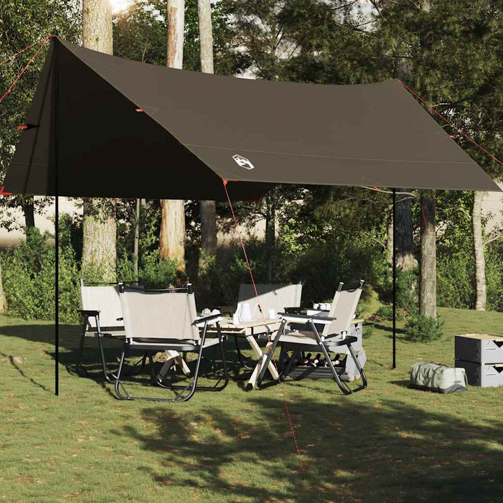Prelată De Camping, Portocaliu, 430X380X210 Cm, Impermeabilă