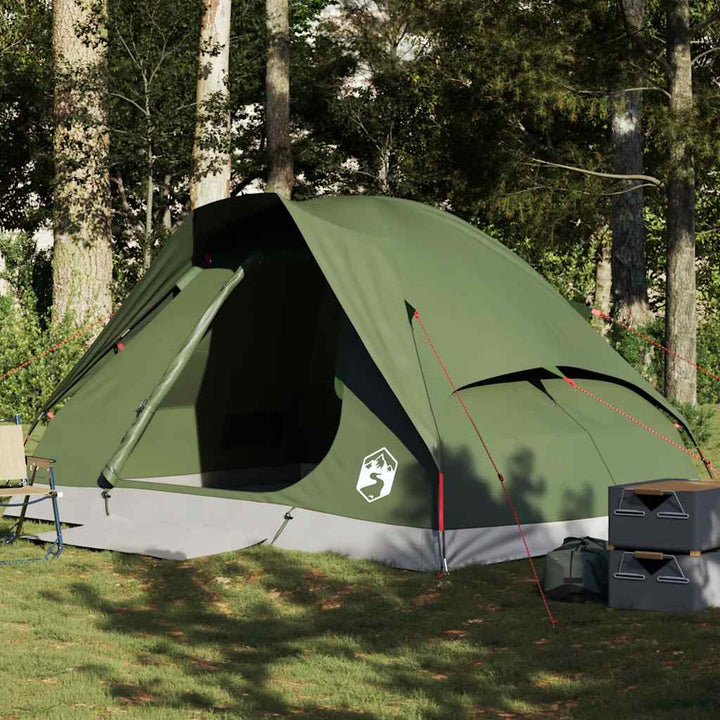 Cort De Camping Pentru , Gri/Portocaliu, Impermeabil