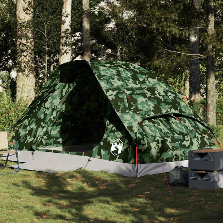 Cort De Camping Pentru , Gri/Portocaliu, Impermeabil