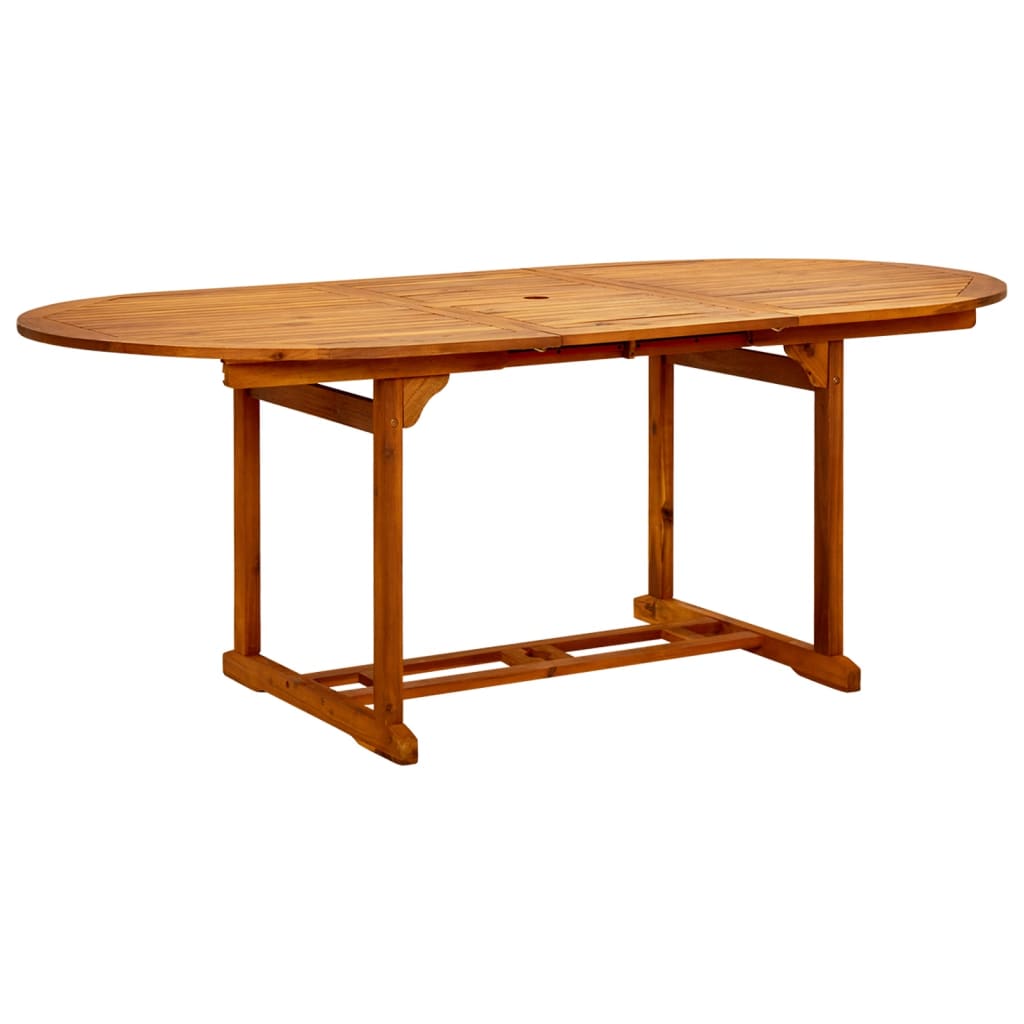 Set Mobilier De Grădină, 7 Piese, , Poliratan Și Lemn Masiv