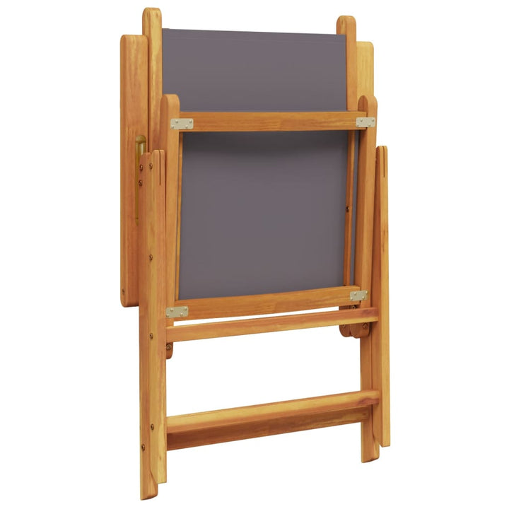 Set Mobilier De Grădină 7 Piese Textil /Lemn Masiv