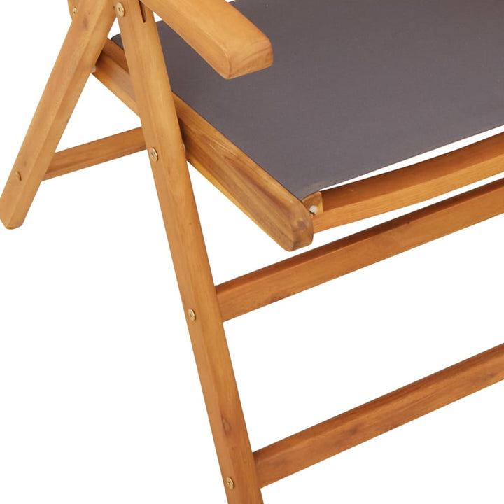 Set Mobilier De Grădină 7 Piese Textil /Lemn Masiv