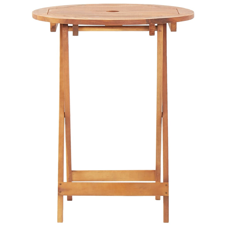 Set Mobilier Bistro, 3 Piese, Textil /Lemn Masiv