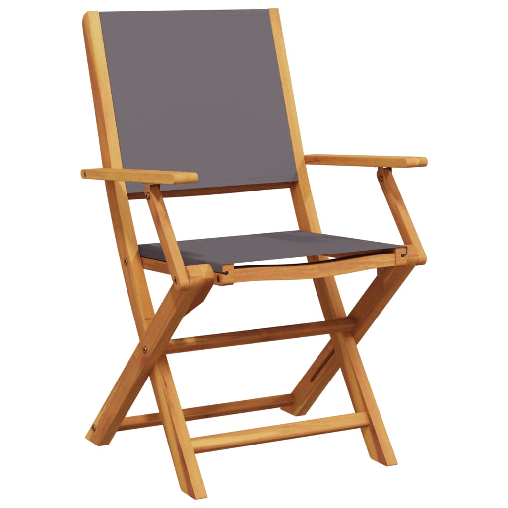 Set Mobilier Bistro, 3 Piese, Textil /Lemn Masiv