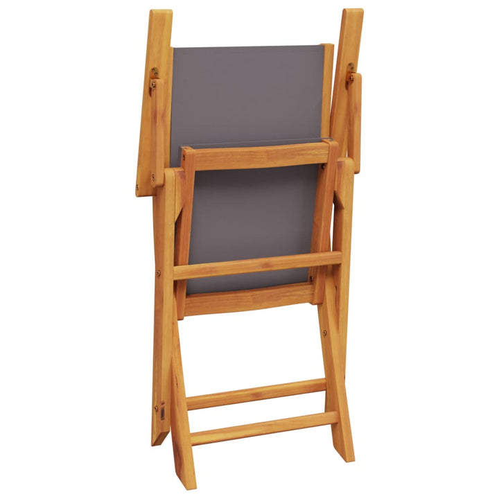 Set Mobilier Bistro, 3 Piese, Textil /Lemn Masiv