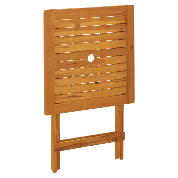 Set Mobilier Bistro, 3 Piese, Textil /Lemn Masiv