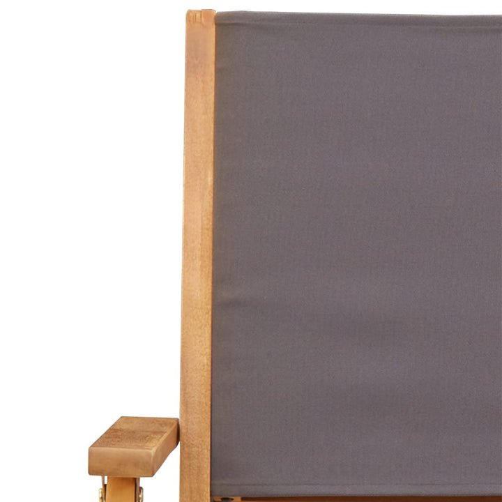 Set Mobilier Bistro, 3 Piese, Textil /Lemn Masiv