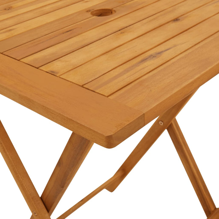 Set Mobilier Bistro, 3 Piese, Textil /Lemn Masiv