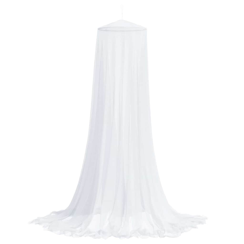 Plasa De Tantari Pentru Pat 220 Ochiuri Alb 56X56X220 Cm