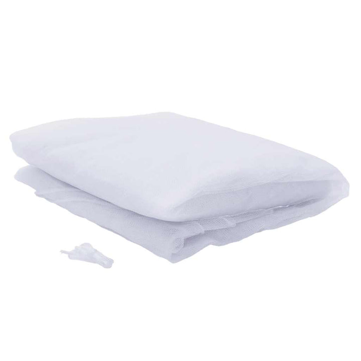Plasa De Tantari Pentru Pat 220 Ochiuri Alb 56X56X220 Cm