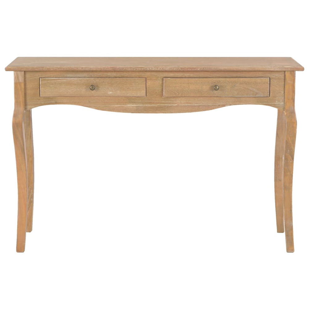 Masă Consolă Cu 2 Sertare, 110X35X76 Cm, Lemn Prelucrat