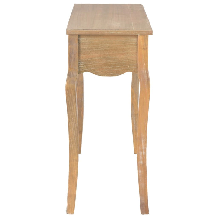 Masă Consolă Cu 2 Sertare, 110X35X76 Cm, Lemn Prelucrat