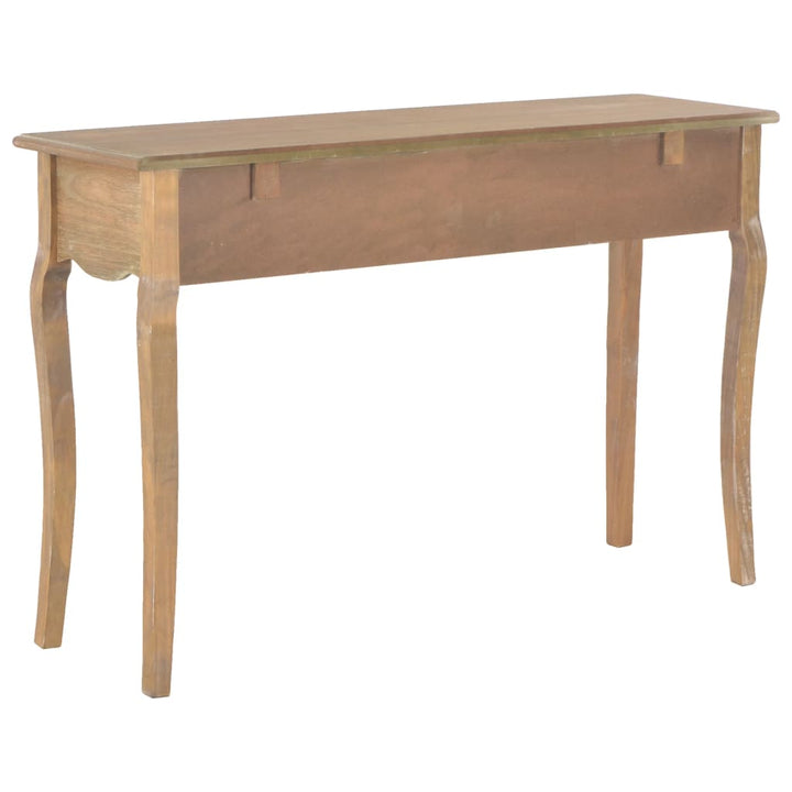 Masă Consolă Cu 2 Sertare, 110X35X76 Cm, Lemn Prelucrat