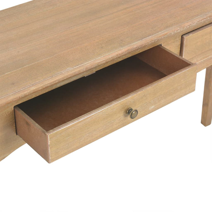 Masă Consolă Cu 2 Sertare, 110X35X76 Cm, Lemn Prelucrat
