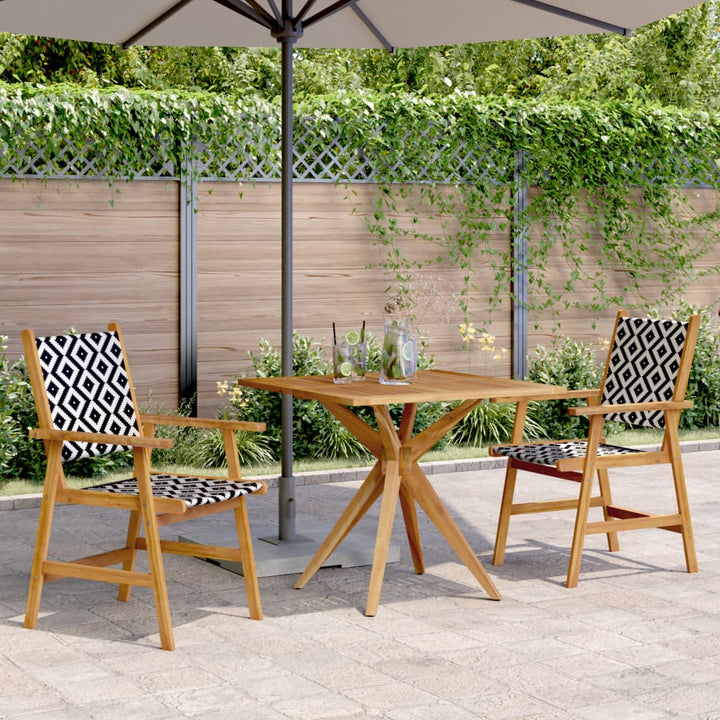 Set Mobilier De Grădină, 5 Piese, Lemn Masiv De Acacia