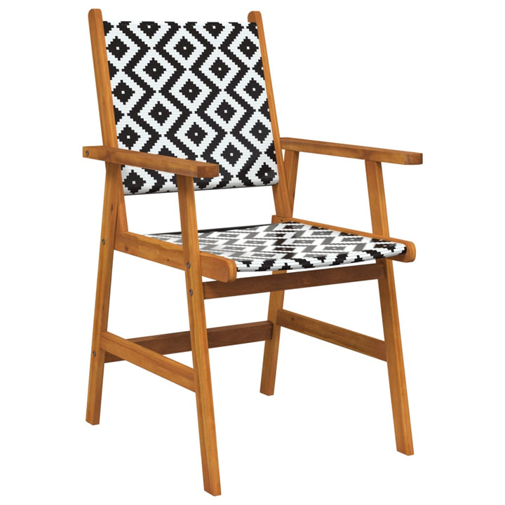 Set Mobilier De Grădină, 5 Piese, Lemn Masiv De Acacia
