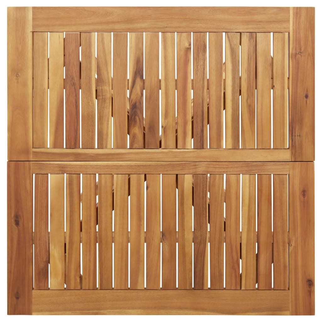 Set Mobilier De Grădină, 5 Piese, Lemn Masiv De Acacia