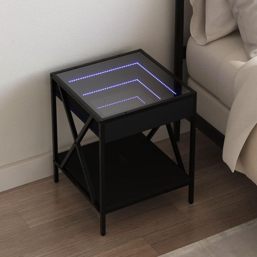 Noptieră Cu Led Infinity, , 40X40X49 Cm