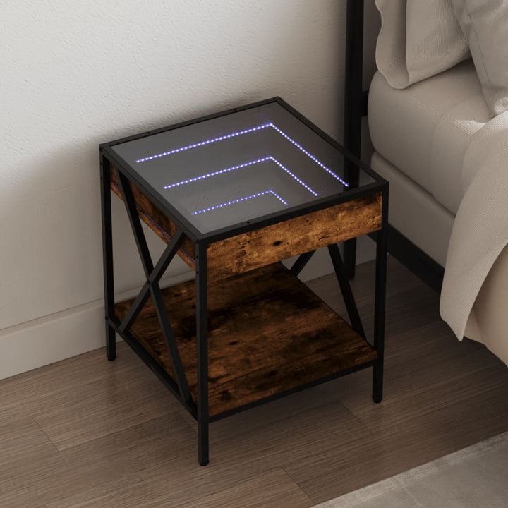 Noptieră Cu Led Infinity, , 40X40X49 Cm