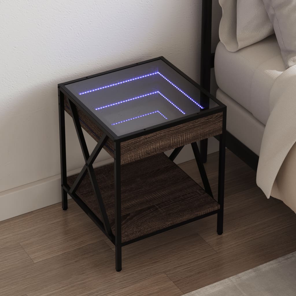 Noptieră Cu Led Infinity, , 40X40X49 Cm