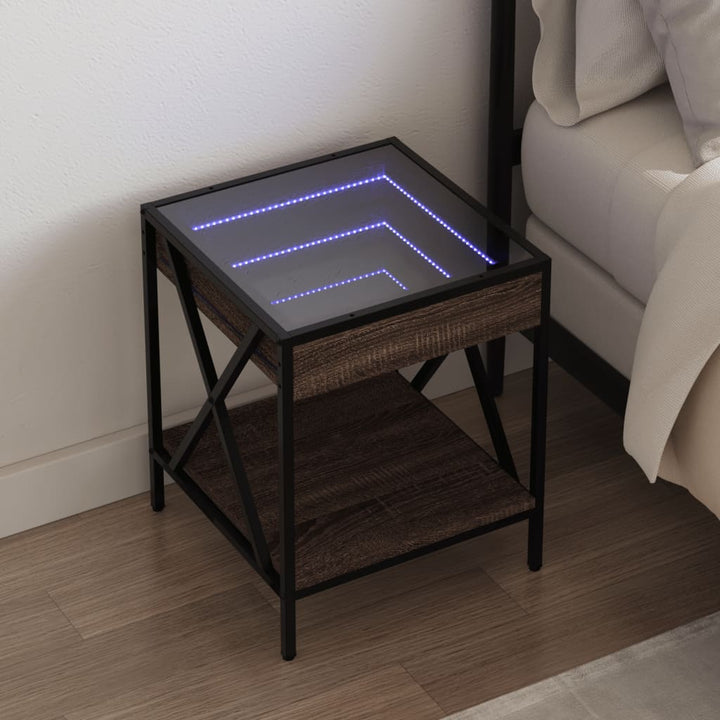 Noptieră Cu Led Infinity, , 40X40X49 Cm