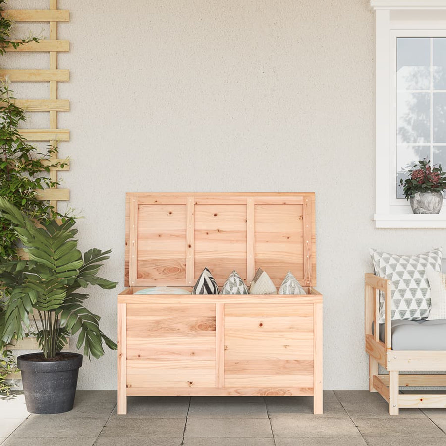 Cutie De Perne De Exterior, 99X50X56,5 Cm, Lemn Masiv De Brad