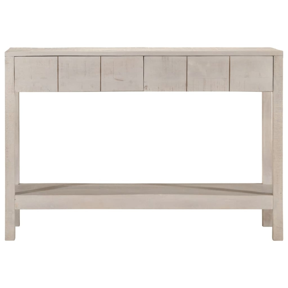 Masă Consolă, 110X35X75 Cm, Lemn Masiv De Mango