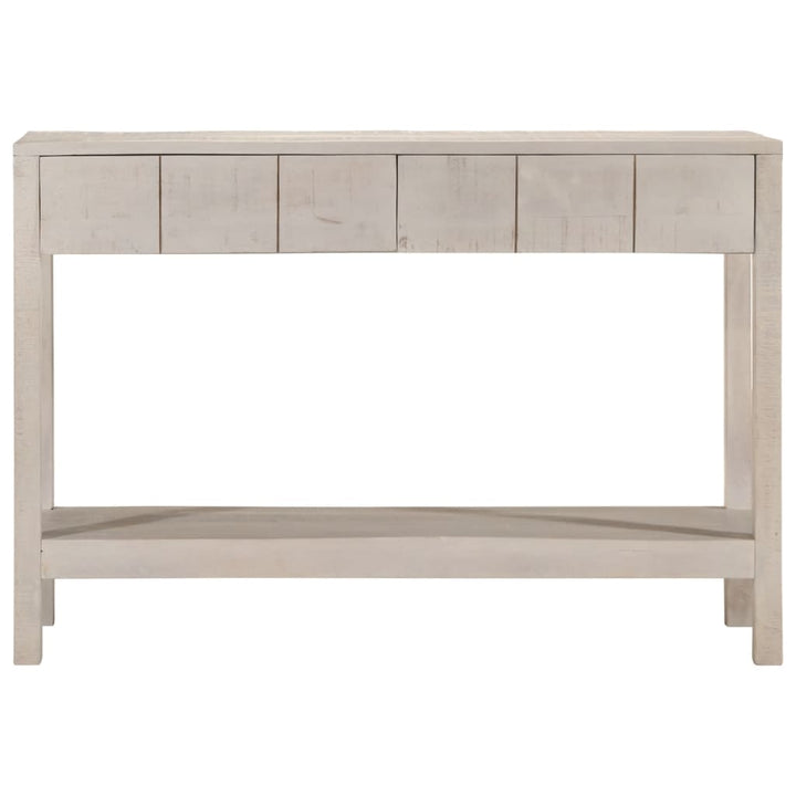 Masă Consolă, 110X35X75 Cm, Lemn Masiv De Mango