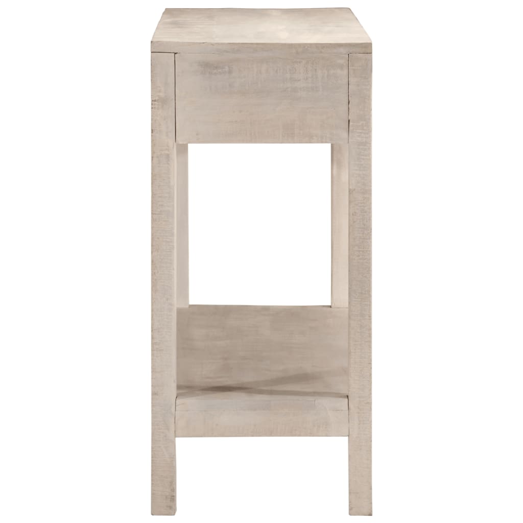 Masă Consolă, 110X35X75 Cm, Lemn Masiv De Mango