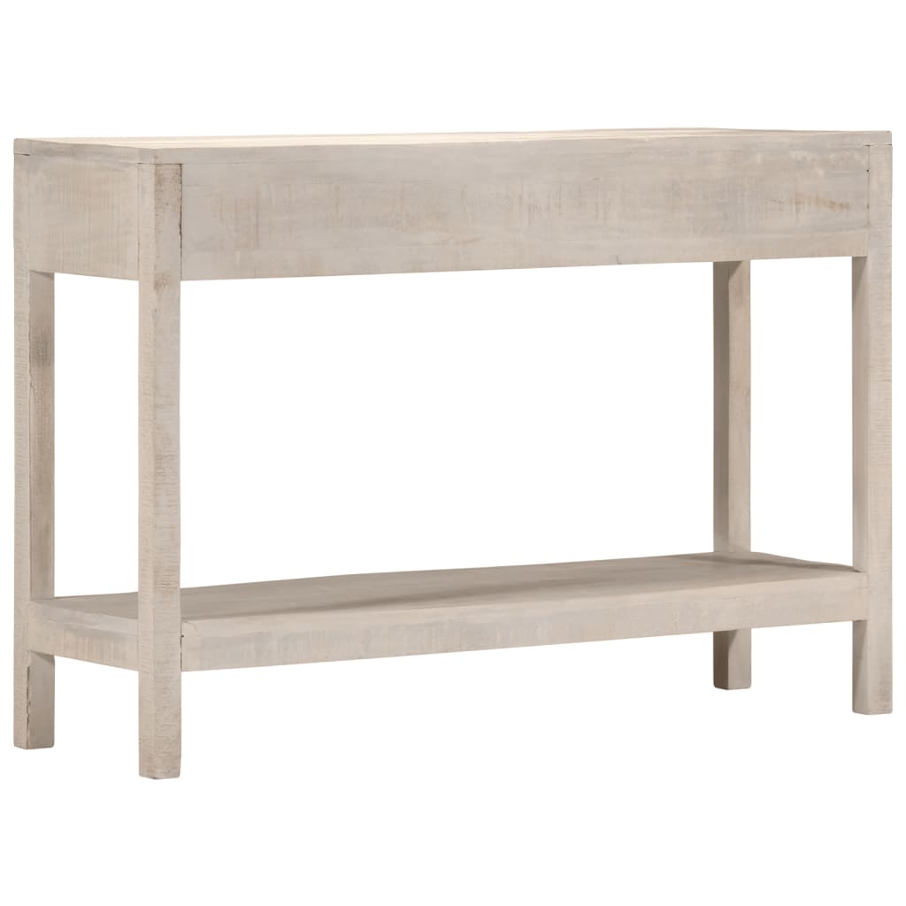 Masă Consolă, 110X35X75 Cm, Lemn Masiv De Mango