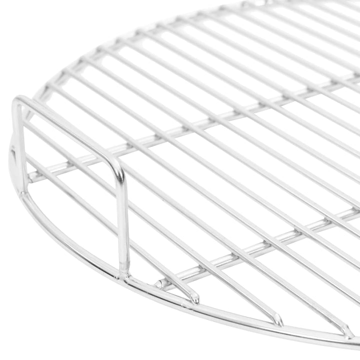 Grill De Grătar Cu Mânere, Rotund, Ø44,5 Cm Oțel Inoxidabil 304
