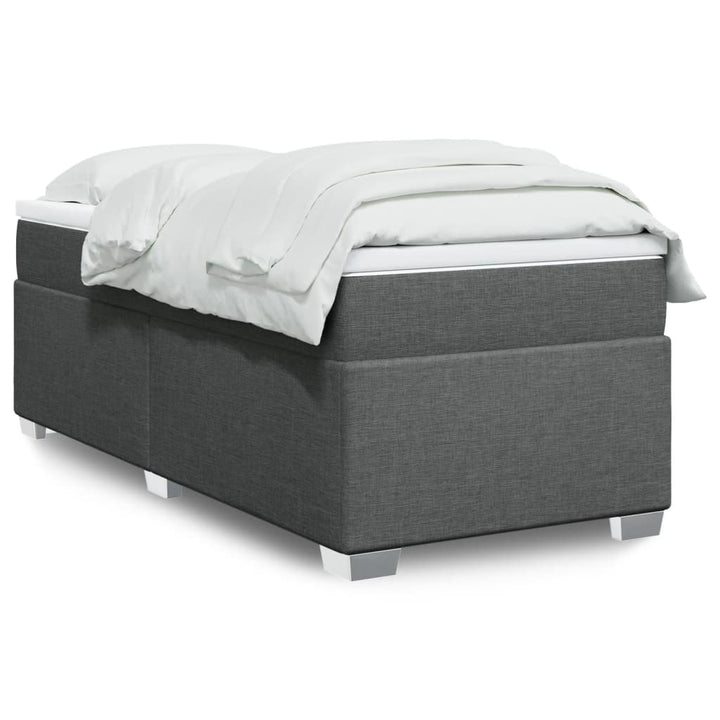 Pat Box Spring Cu Saltea, , 90X190 Cm, Textil