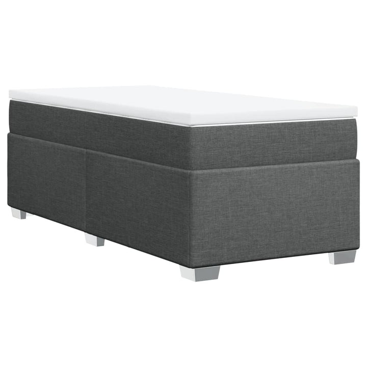 Pat Box Spring Cu Saltea, , 90X190 Cm, Textil