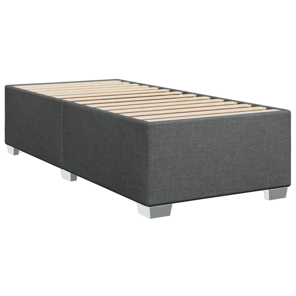 Pat Box Spring Cu Saltea, , 90X190 Cm, Textil