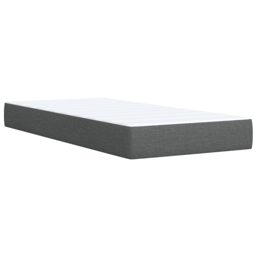Pat Box Spring Cu Saltea, , 90X190 Cm, Textil