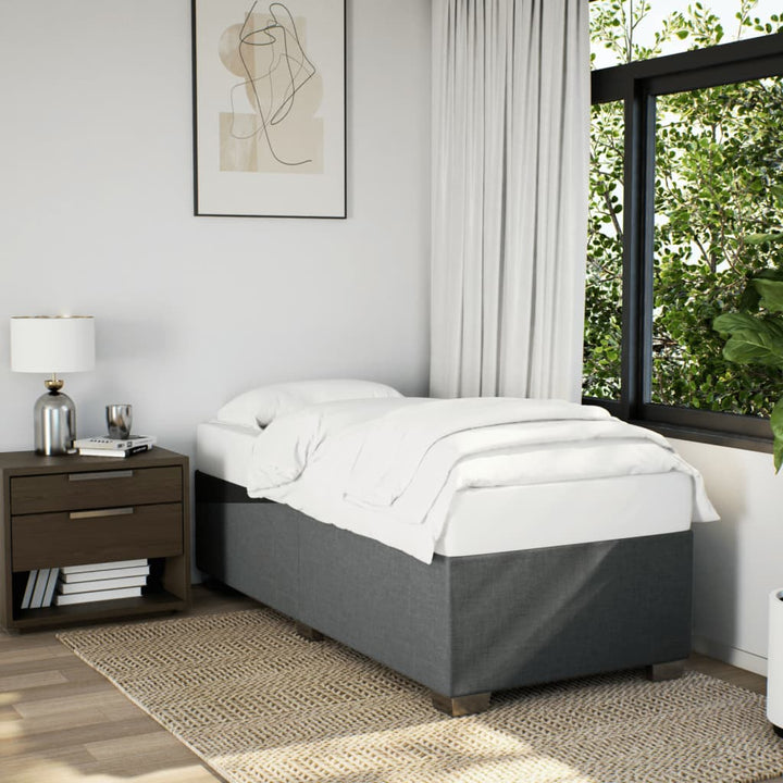 Pat Box Spring Cu Saltea, , 90X190 Cm, Textil