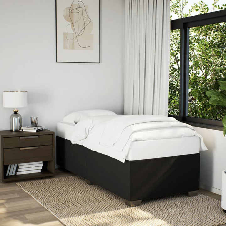 Pat Box Spring Cu Saltea, , 90X190 Cm, Textil