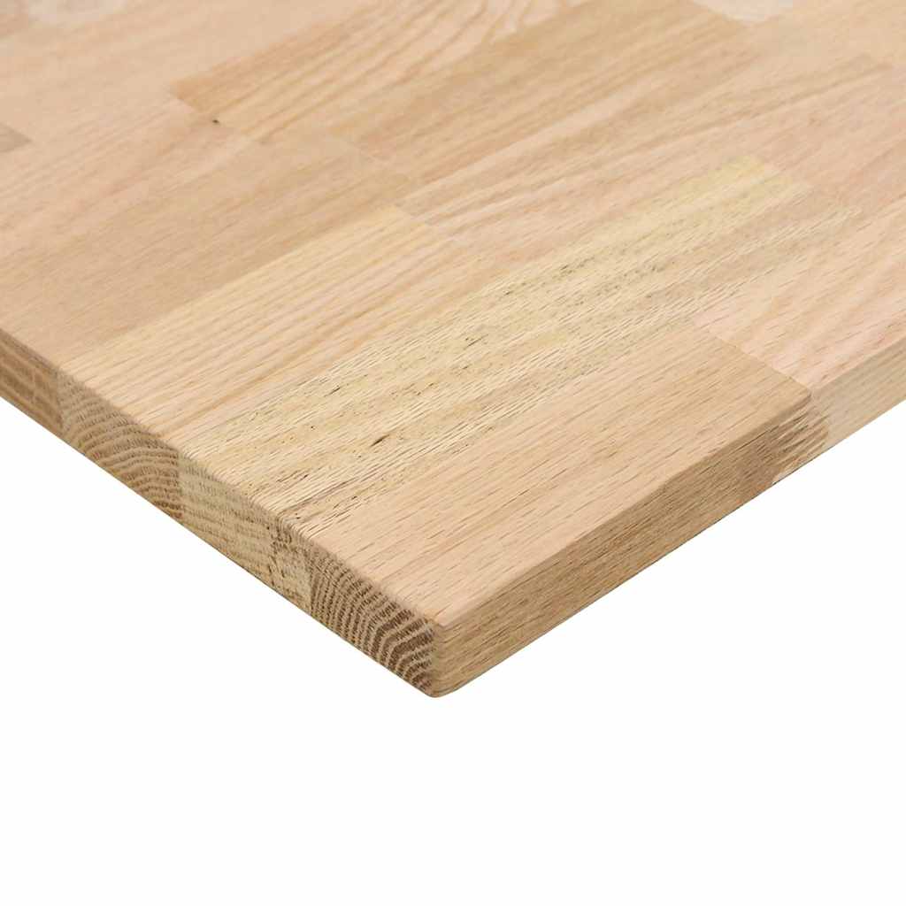 Blat De Bucătărie Lemn Masiv De Stejar Dreptunghiular
