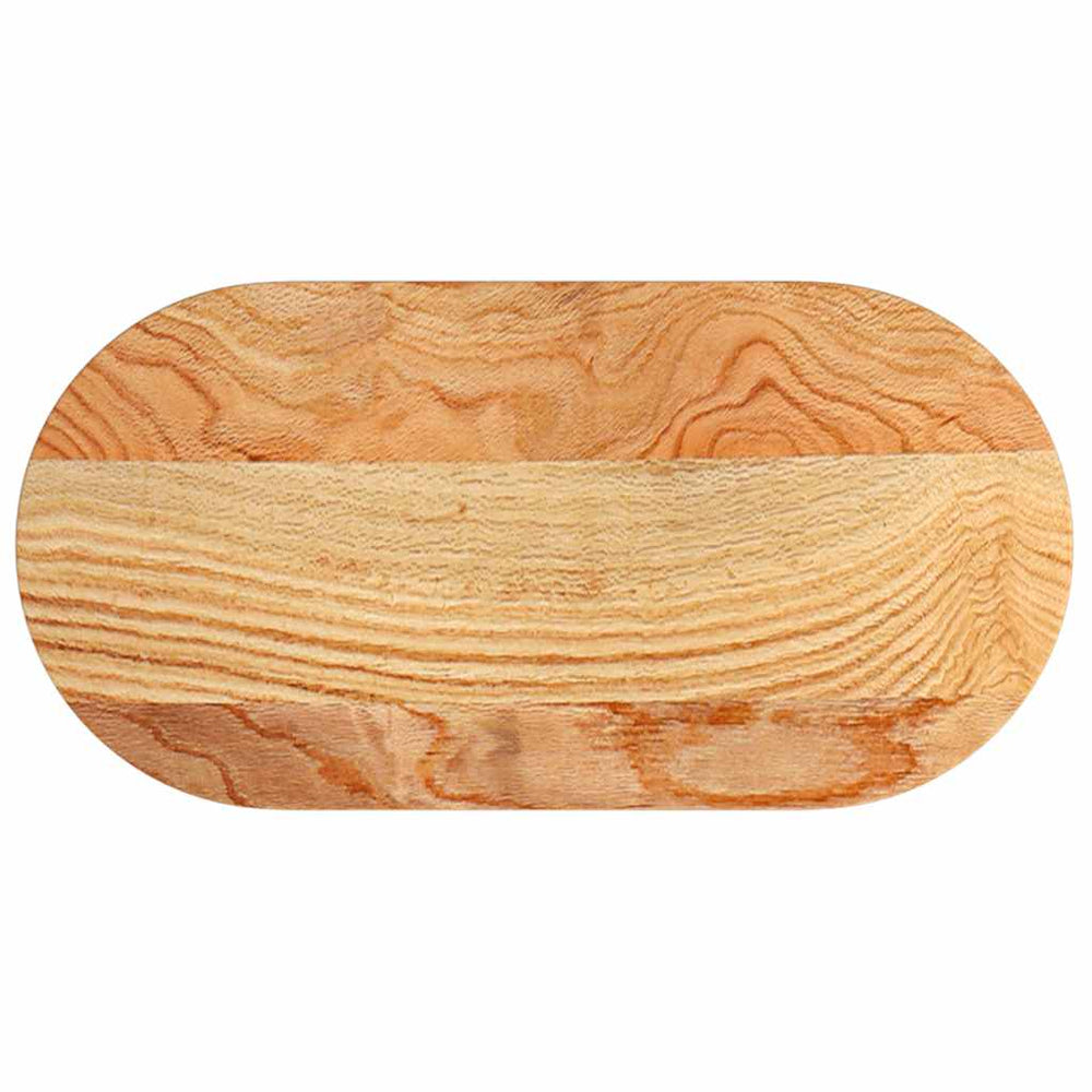 Blat De Masă Lemn Masiv De Stejar Oval