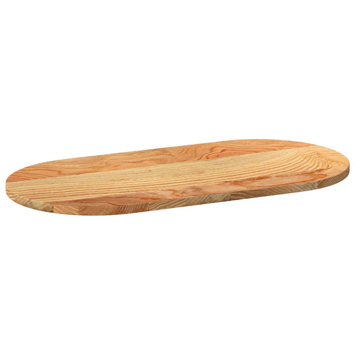 Blat De Masă Lemn Masiv De Stejar Oval