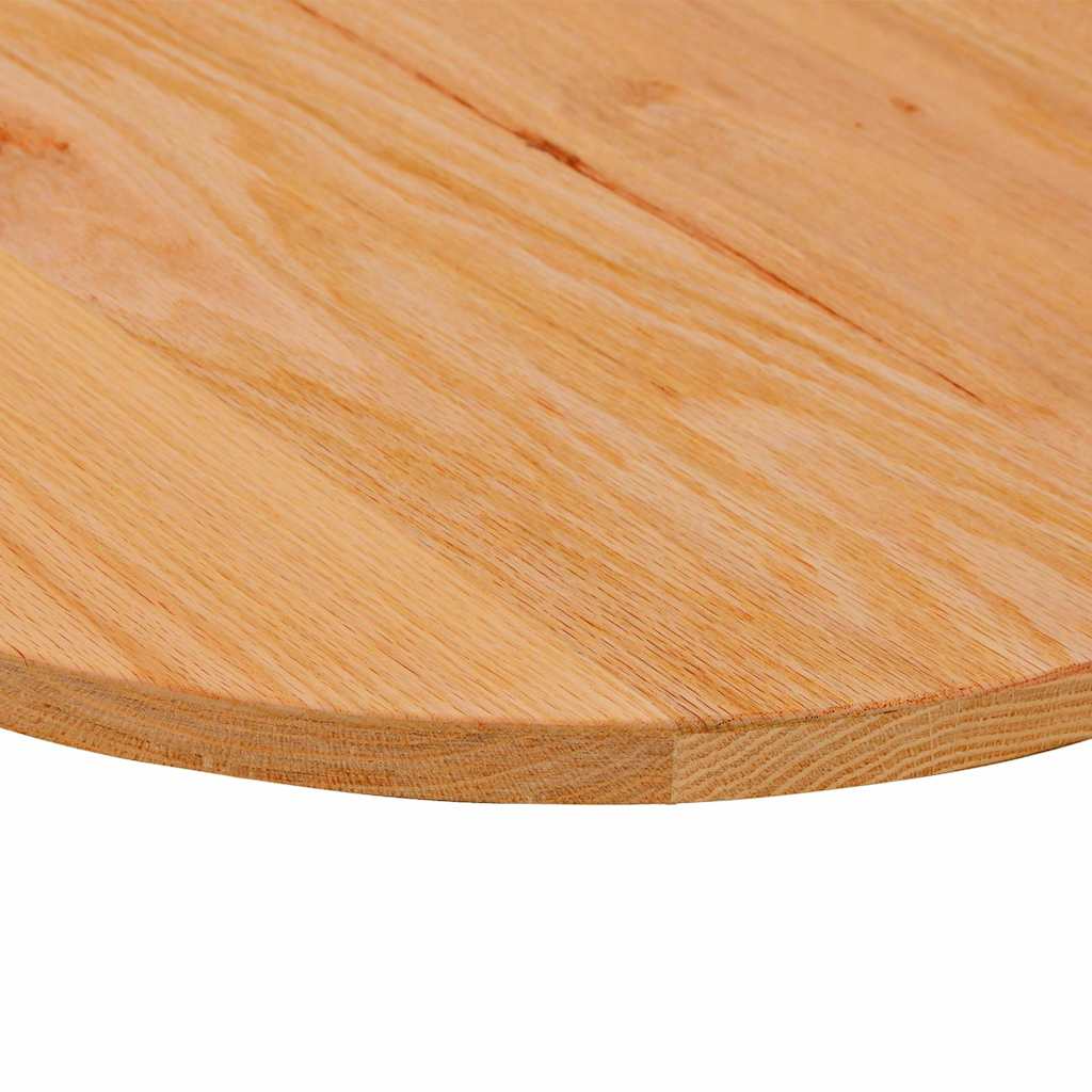 Blat De Masă Lemn Masiv De Stejar Oval