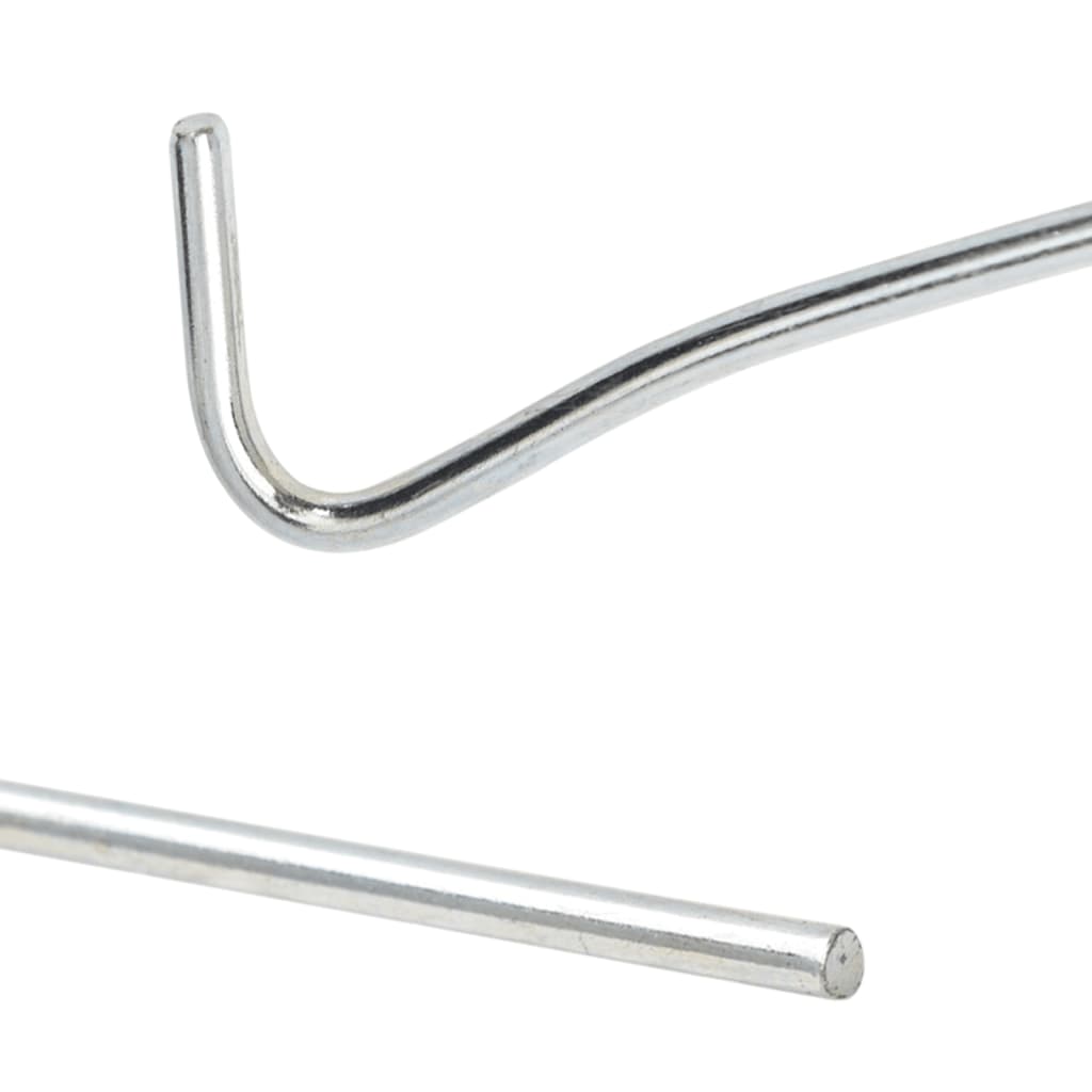 Țăruși De Cort, 50 Buc., 23 Cm, Ø, Oțel Galvanizat