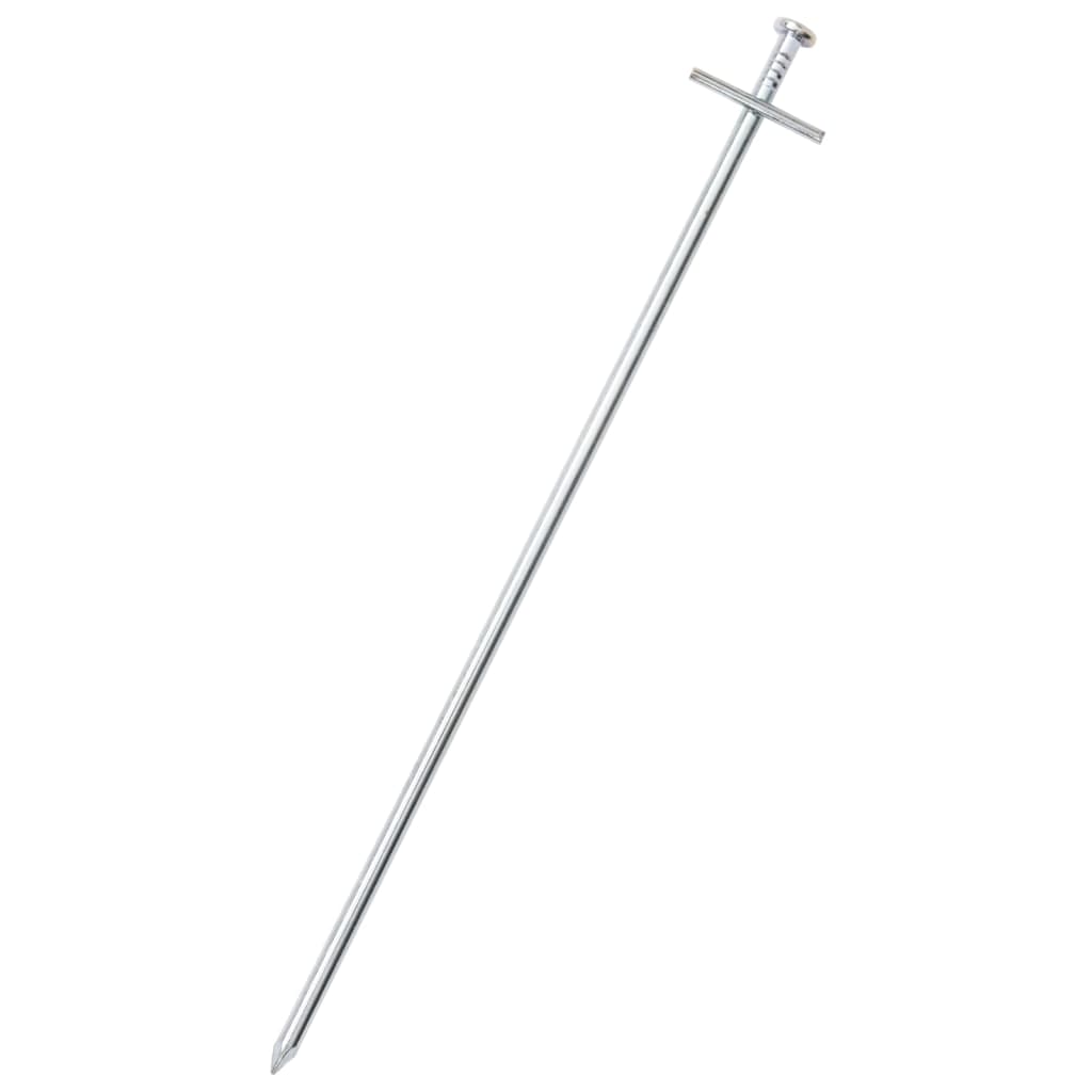 Țăruși De Cort, 24 Buc., 29,5 Cm, Ø6 Mm, Oțel Galvanizat