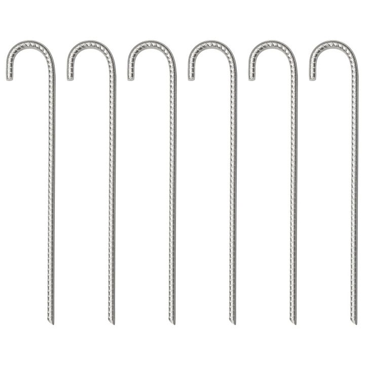 Țăruși De Cort, 24 Buc., 17 Cm, Ø20 Mm, Oțel Galvanizat